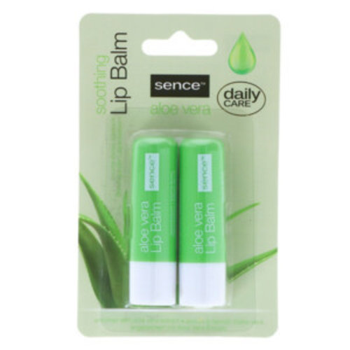 Sence Sence - Aloe Vera Lip Balm Twin Pack 2x 4,3g Sence Sence - Aloe Vera Lip Balm Twin Pack 2x 4,3g
