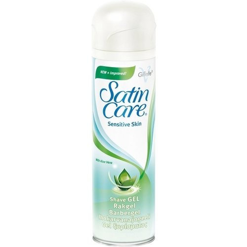 Gillette Gillette Satin Care Sensitive Skin - Shaving Gel 200ml Gillette Gillette Satin Care Sensitive Skin - Shaving Gel 200ml
