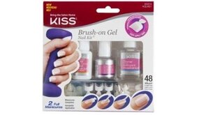 Kiss Kiss - Brush On Gel Nail Kit