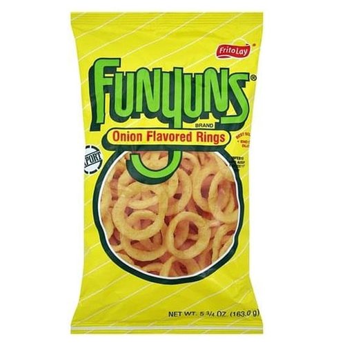 Funyuns - Onion Flavored Rings Chips 163 Gram Funyuns - Onion Flavored Rings Chips 163 Gram