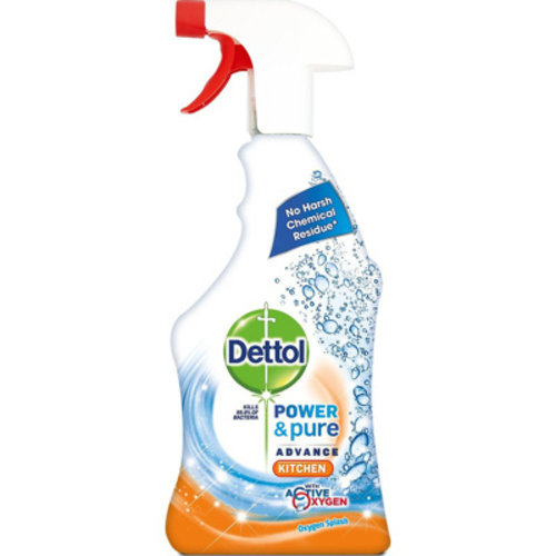 Dettol Dettol Power & Pure - Keukenspray 750ml Dettol Dettol Power & Pure - Keukenspray 750ml