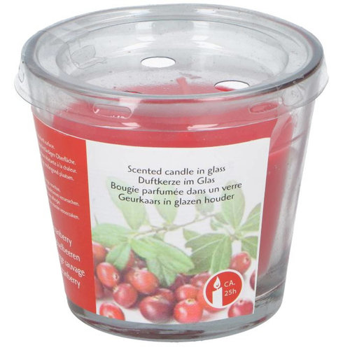 Arti Casa Wilde Cranberry - Geurkaars 20 Branduren Arti Casa Wilde Cranberry - Geurkaars 20 Branduren