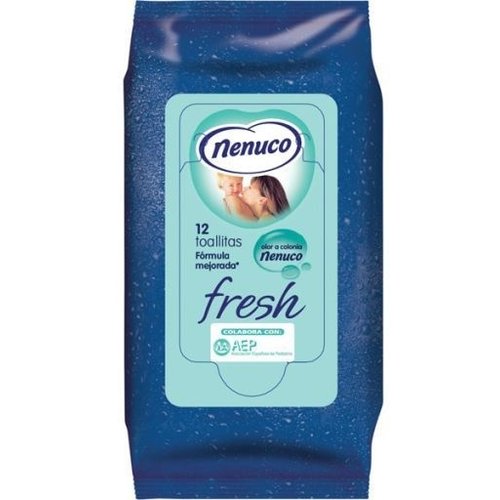 Nenuco Nenuco Fresh - Frisse Doekjes 12 Stuks Nenuco Nenuco Fresh - Frisse Doekjes 12 Stuks