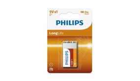Philips Philips Longlife 6F22 - Batterij 9V 1 Stuk