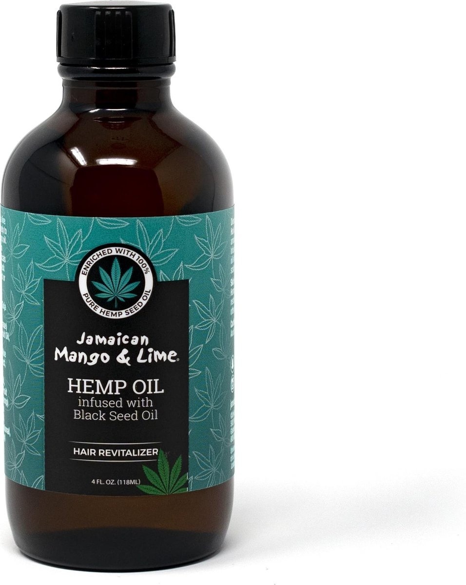 Jamaican Mango & Lime Hemp Seed Oil infused with Black Seed Oil 118ml