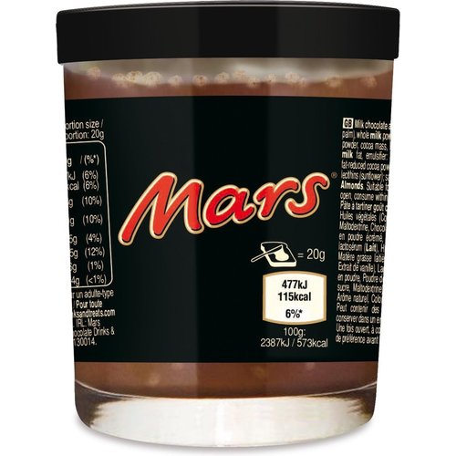 Mars - Chocolate Spread 200g Mars - Chocolate Spread 200g
