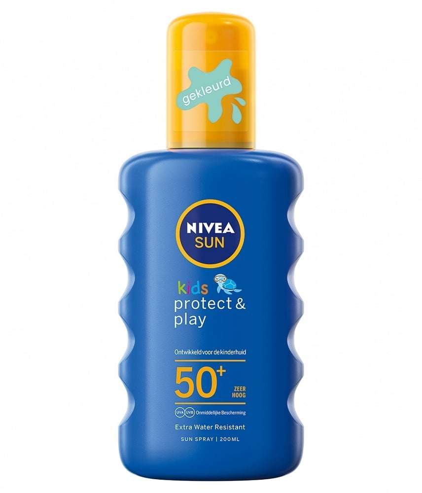 Image of Nivea Nivea Sun Kids Protect & Play Spf50 - Zonnenbrand Spray 200ml