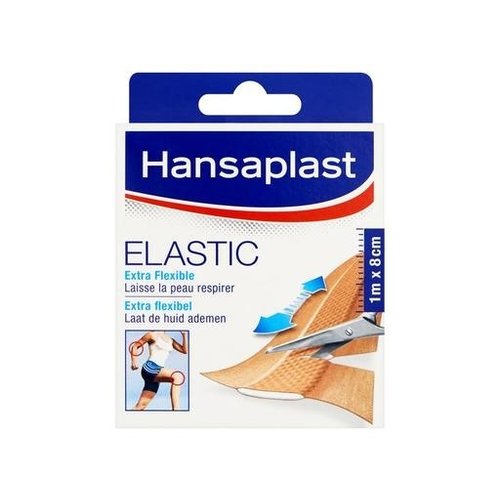 Hansaplast Hansaplast Plasters 1mx6cm Elastic Water Repellent Hansaplast Hansaplast Plasters 1mx6cm Elastic Water Repellent