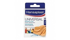Hansaplast Hansaplast Plasters 40pcs Universal Water Repellent
