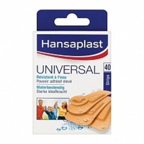 Hansaplast Hansaplast Plasters 40pcs Universal Water Repellent Hansaplast Hansaplast Plasters 40pcs Universal Water Repellent