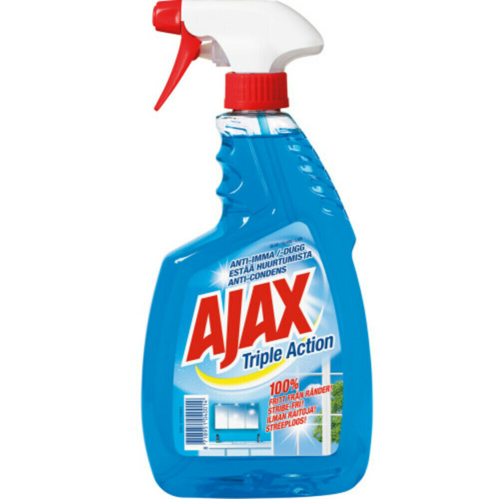 Ajax Ajax Glass Spray 750ml Degrease&Anti-Traces