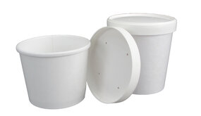 Soepbeker 500 cc met deksel Soepbeker 500 cc met deksel