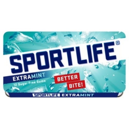 Sportlife Sportlife Extramint - Kauwgom 18g Sportlife Sportlife Extramint - Kauwgom 18g
