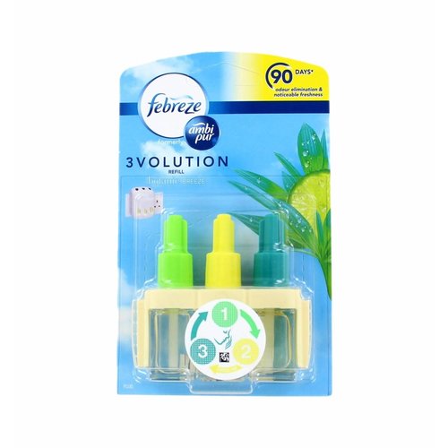Ambi Pur Ambi Pur 3 Volution Botanic Breeze Navulling - Automatische Luchtverfrisser 20ml Ambi Pur Ambi Pur 3 Volution Botanic Breeze Navulling - Automatische Luchtverfrisser 20ml