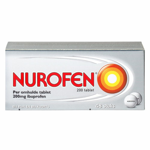 Nurofen Nurofen 200mg  - Ibuprofen 48 Omhulde Tabletten