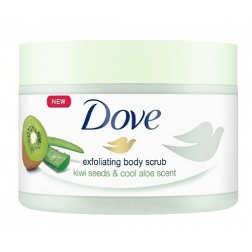 Dove Dove Kiwi Seeds & Cool Aloe Scent - Body Scrub 225ml