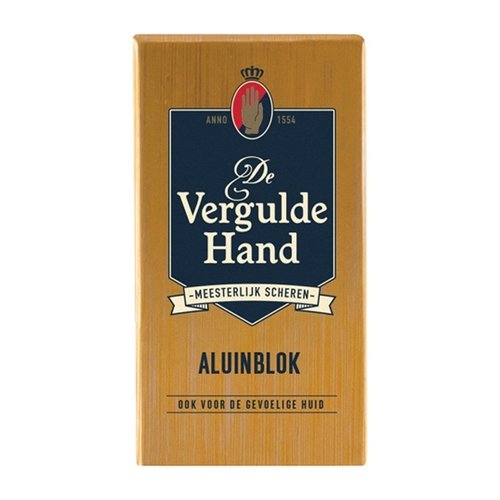 Vergulde hand Vergulde Hand - Aluinblok 75g Vergulde hand Vergulde Hand - Aluinblok 75g