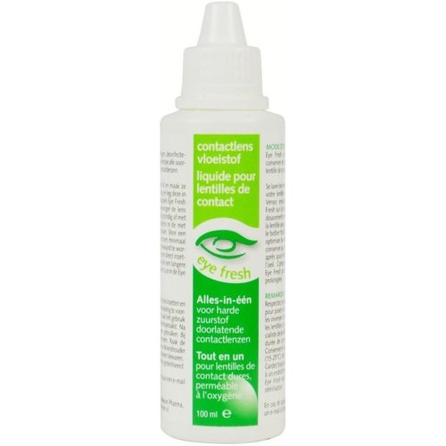 Eyefresh Alles-In-Een Harde Lenzen - Lenzenvloeistof 100ml Eyefresh Alles-In-Een Harde Lenzen - Lenzenvloeistof 100ml