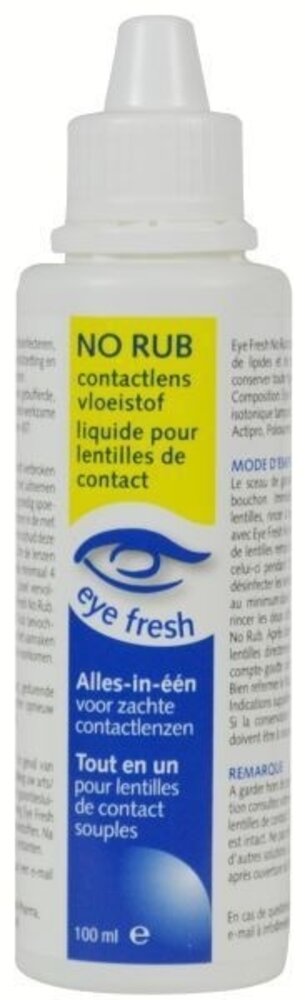 Eyefresh Alles-In-Een Zachte Lenzen - Lenzenvloeistof 100ml