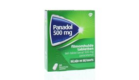 Panadol Panadol 500mg - Filmomhulde Tabletten 20 Stuks