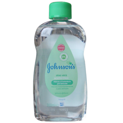 Johnson Johnsons Aloe Vera - Baby Olie 300ml Johnson Johnsons Aloe Vera - Baby Olie 300ml