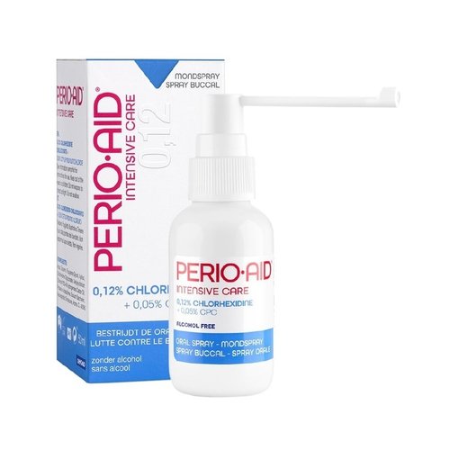 Perio-Aid Perio Aid Intensive Care 0,12% - Mondspray 50ml Perio-Aid Perio Aid Intensive Care 0,12% - Mondspray 50ml