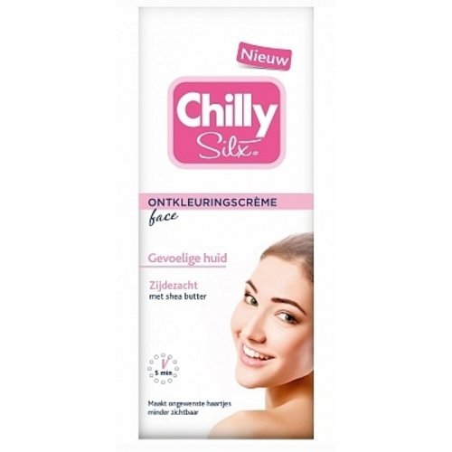 Chilly Chilly Silx Face Gevoelige Huid - Ontkleuringscreme 50ml Chilly Chilly Silx Face Gevoelige Huid - Ontkleuringscreme 50ml