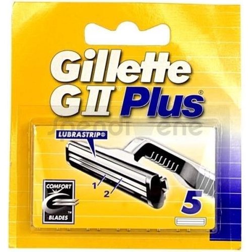 Gillette Gillette Gii Plus - 5 Scheermesjes Gillette Gillette Gii Plus - 5 Scheermesjes