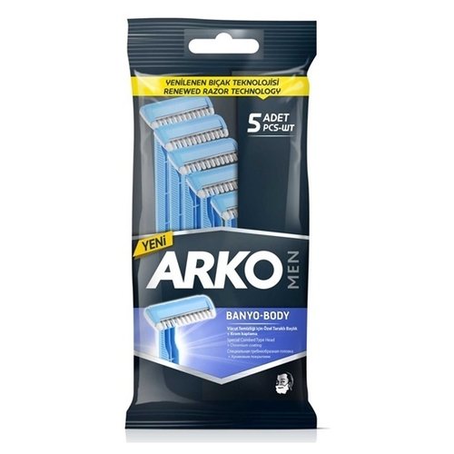 Arko Arko Men Body - Wegwerp Scheermesjes 5 Stuks Arko Arko Men Body - Wegwerp Scheermesjes 5 Stuks