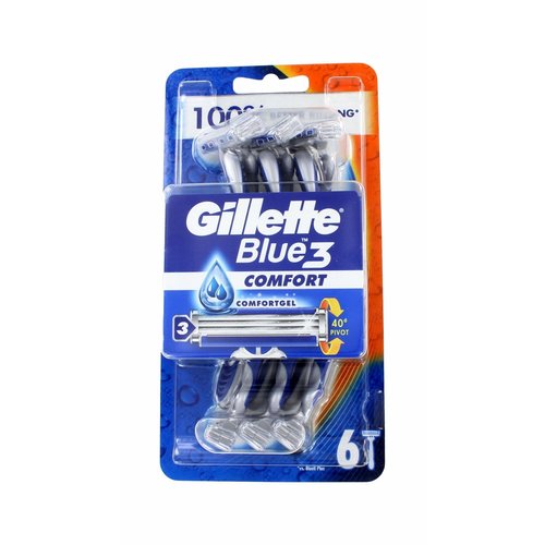 Gillette Gillette Blue 3 Comfort - Wegwerp Scheermesjes 6 Stuks