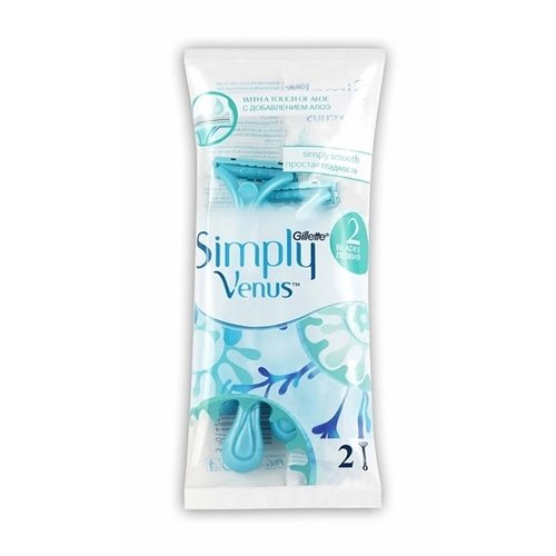 Gillette Gillette Woman Venus Simply - Wegwerp Scheermesjes 2 Stuks Gillette Gillette Woman Venus Simply - Wegwerp Scheermesjes 2 Stuks