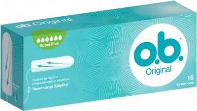 Ob Ob Original Super Plus - Tampons 16 Stuks