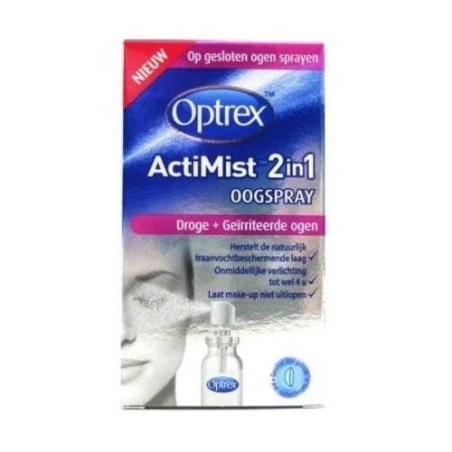Optrex Optrex Actimist 2 In 1 Droge + Geirriteerde Ogen - Oogspray 10ml Optrex Optrex Actimist 2 In 1 Droge + Geirriteerde Ogen - Oogspray 10ml
