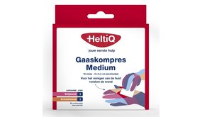 Heltiq Heltiq Medium 5 X 8,5cm - Gaaskompres 16 Stuks