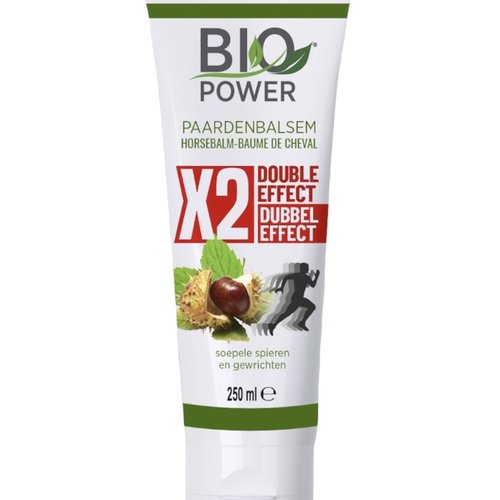 Biopower Biopower Paardenbalsem Dubbel Effect 250 Ml Biopower Biopower Paardenbalsem Dubbel Effect 250 Ml