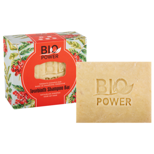 Biopower Biopower Terebinth Shampoo Bar 125g Biopower Biopower Terebinth Shampoo Bar 125g