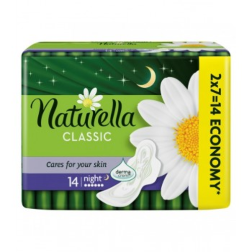 Naturella Naturella Classic Night - Maandverband 14 Stuks Naturella Naturella Classic Night - Maandverband 14 Stuks
