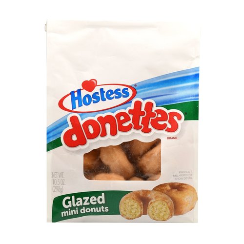 Hostess - Donettes Mini Glazed Donuts 298g Hostess - Donettes Mini Glazed Donuts 298g