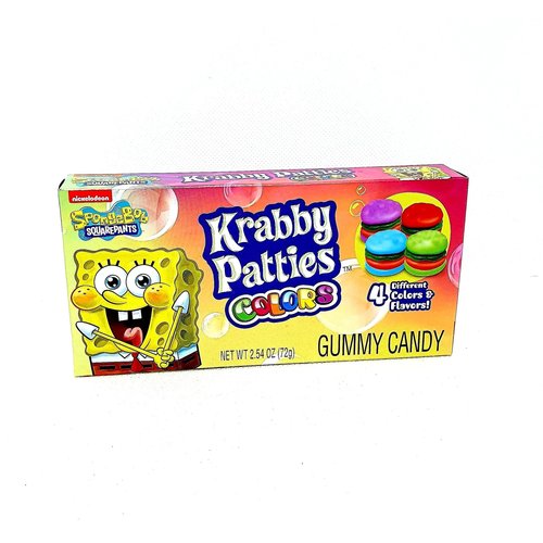 Spongebob Squarepants - Krabby Patties Colors 72g Spongebob Squarepants - Krabby Patties Colors 72g