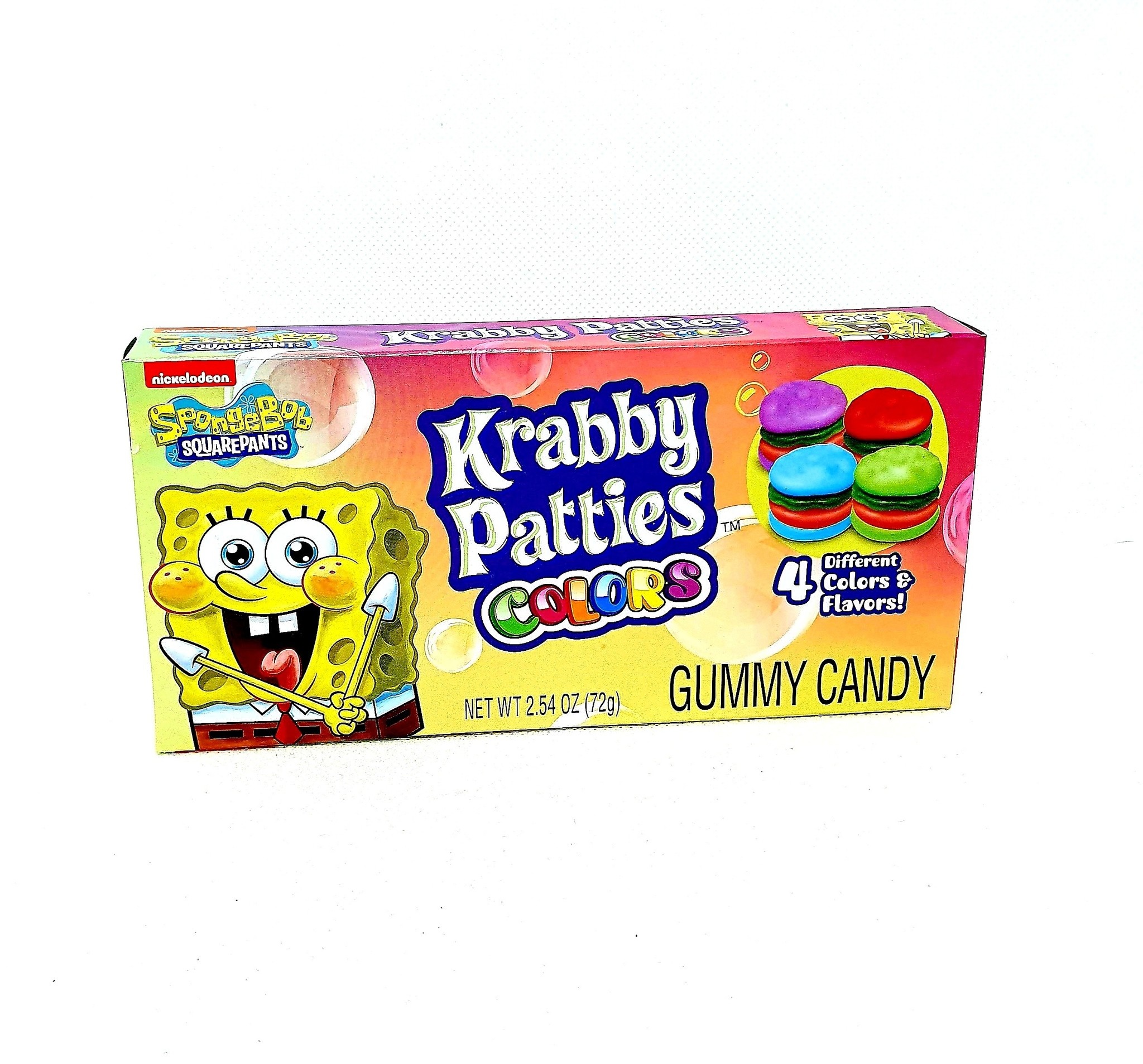Spongebob Squarepants - Krabby Patties Colors 3x72 gram