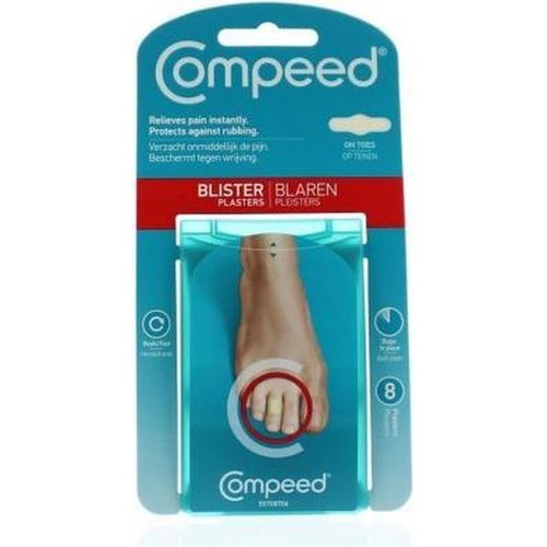 Compeed Compeed Op Tenen - Blaren Pleisters 6 Stuks Compeed Compeed Op Tenen - Blaren Pleisters 6 Stuks