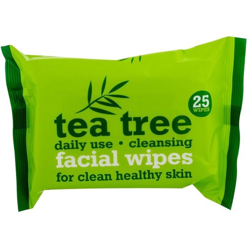 Xpel Tea Tree - Gezichtsdoekjes 25 Stuks Xpel Tea Tree - Gezichtsdoekjes 25 Stuks