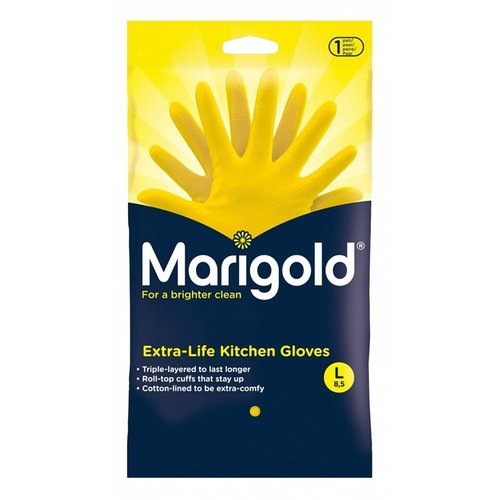 Marigold Marigold Extra-Life Kitchen - Handschoenen 1 Paar Large 8,5 Marigold Marigold Extra-Life Kitchen - Handschoenen 1 Paar Large 8,5