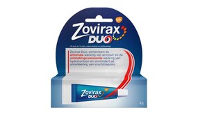 Zovirax Zovirax Duo - Koortslipcreme 2g Zovirax Zovirax Duo - Koortslipcreme 2g