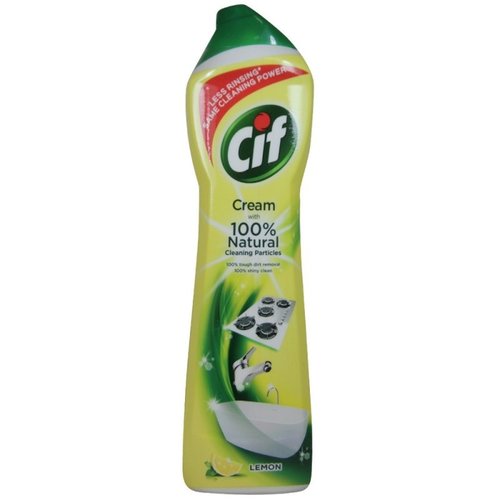 Cif Cif Cream Lemon - Schuurmiddel 500ml Cif Cif Cream Lemon - Schuurmiddel 500ml