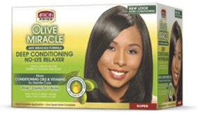 African Pride African Pride Olive Miracle - Deep Conditioning No-Lye Relaxer African Pride African Pride Olive Miracle - Deep Conditioning No-Lye Relaxer