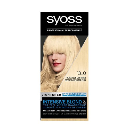 Syoss Syoss Haarverf - 13.0 Ultra Plus Lightener Syoss Syoss Haarverf - 13.0 Ultra Plus Lightener