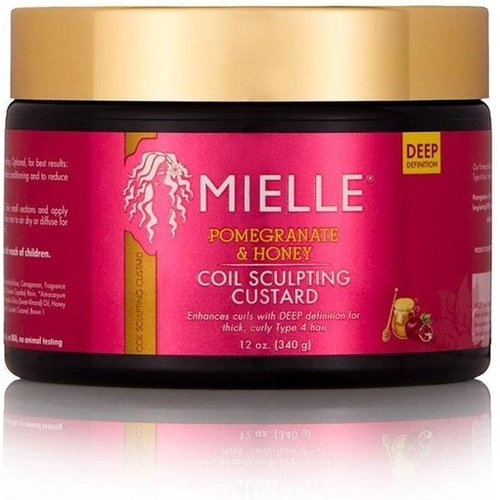 Mielle Organics Pomegranate & Honey - Coil Sculpting Custard 340g Mielle Organics Pomegranate & Honey - Coil Sculpting Custard 340g