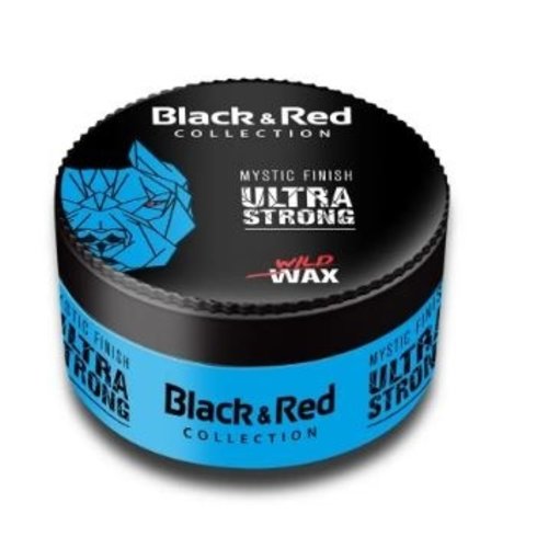 Black & Red Black & Red Mystic Finish Ultra Strong Haarwax 150ml Black & Red Black & Red Mystic Finish Ultra Strong Haarwax 150ml