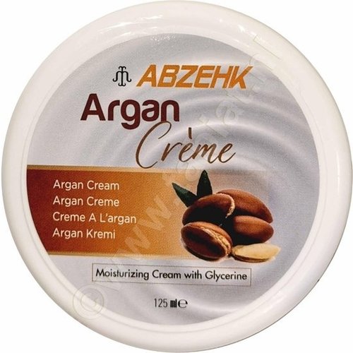 Abzehk Abzehk Argan - Creme 125ml Abzehk Abzehk Argan - Creme 125ml